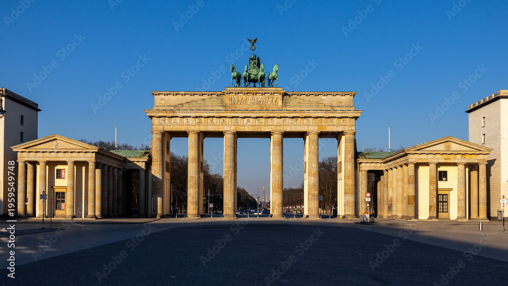 Obraz premium Berlin's Brandenburg Gate