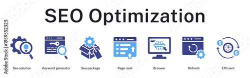 SEO optimization workflow from keyword research to efficient page ranking and browser performance