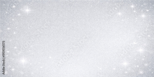 Elegant twinkling stars dance across a serene, silvery backdrop, evoking feelings of serenity and wonder. The image whispers of enchantment and simplicity. 