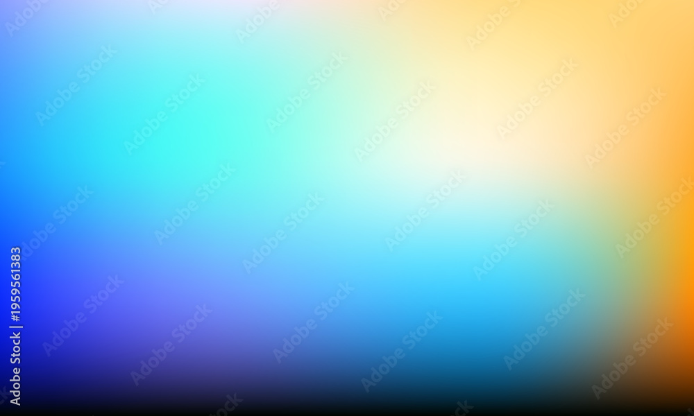 Obraz premium Colorful gradient background with blue and yellow hues one sentence