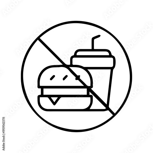 Unhealthy Fast Food Warning