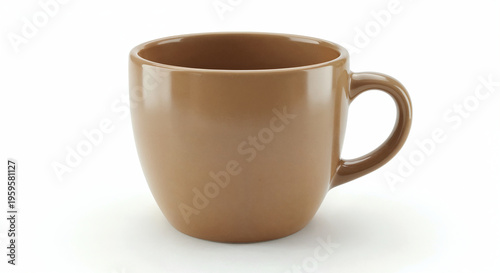 Wallpaper Mural Coffee cup isolated on white background 3D rndering. Torontodigital.ca