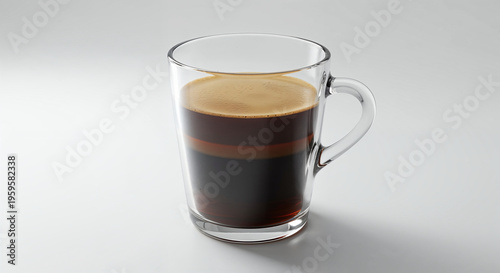 Wallpaper Mural Coffee cup isolated on white background 3D rndering. Torontodigital.ca