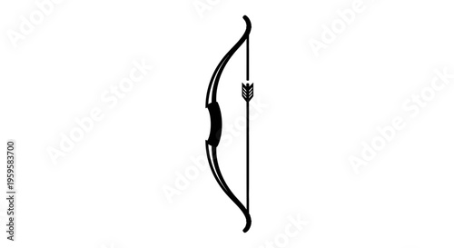 Traditional Bow and Arrow Set for Hunting or Archery Practice