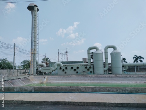 Photography power station in moscow russia