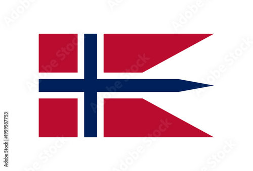 War and State flag of Norway