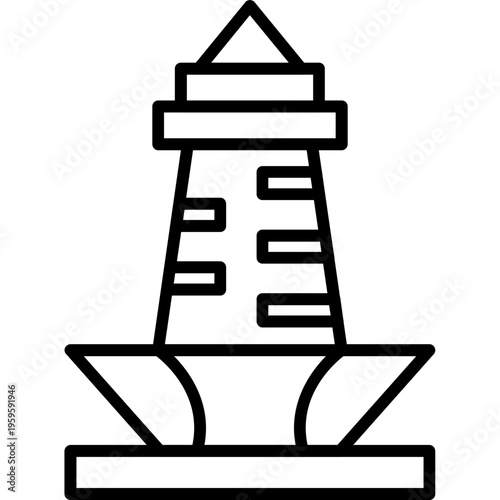 Monas Tower Icon
