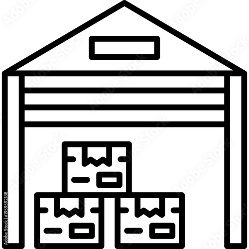 Warehouse Icon