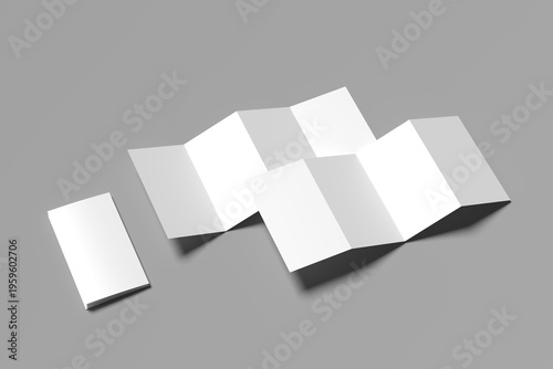 Ultra Clean Trifold Brochure Mockup – High Resolution Template