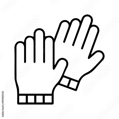 Safety Gloves Icon