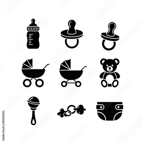 Baby Icons Collection.