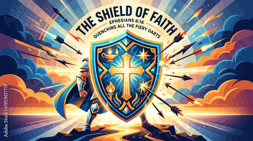 The Shield of Faith Quenching All The Fiery Darts.