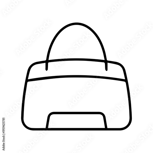 Stylish Handbag Icon