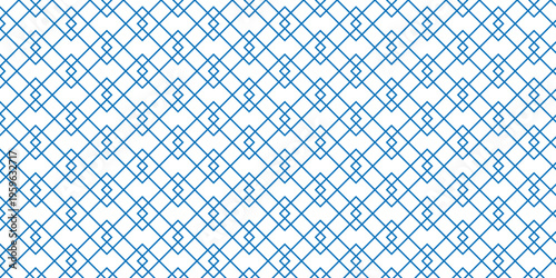 simple blue outline square pattern for banner poster background.
