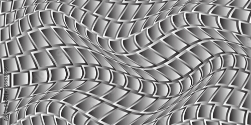 simple gradient square wave pattern vector for banner poster background.