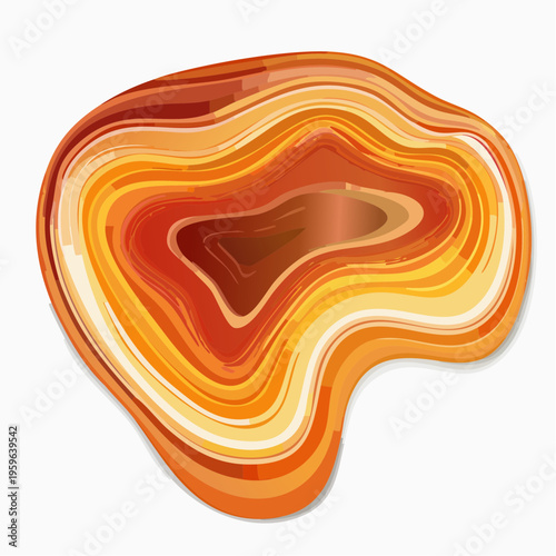 Feuerachat Textur braun orange Edelstein Vektor