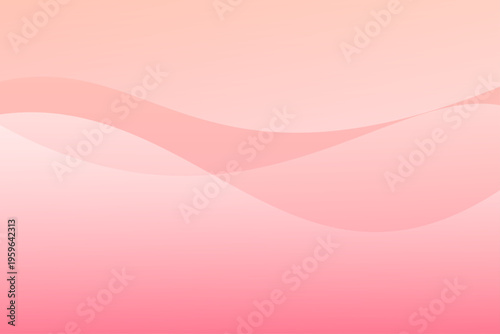 抽象的な波形のグラデーション背景素材 赤