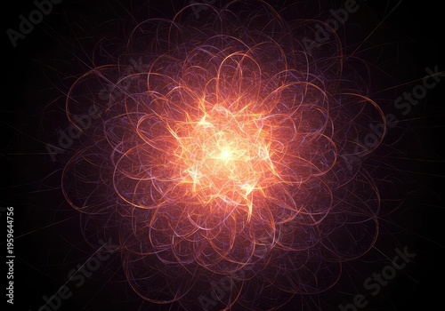 Abstract chaotic visualization illustrating high entropy, complexity, and thermodynamic disorder using randomized geometric patterns and diffused energy flow, wallpaper, rendering, mesh