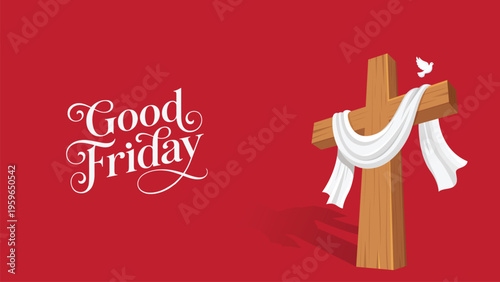 Good Friday Peace of Holy Week Social Media Post, Web Banner, Status, Story