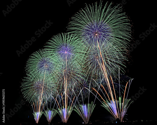 Wallpaper Mural 長岡まつり大花火大会「超大型ミラクルスターマイン」 Torontodigital.ca