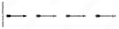 Sketch arrow icon design set