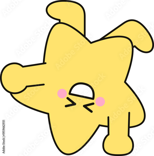 물구나무 춤추는 별 캐릭터