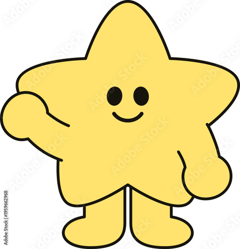 손 드는 별 캐릭터