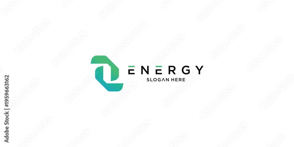 Obraz premium Creative Energy logo design with modern concept premium vector