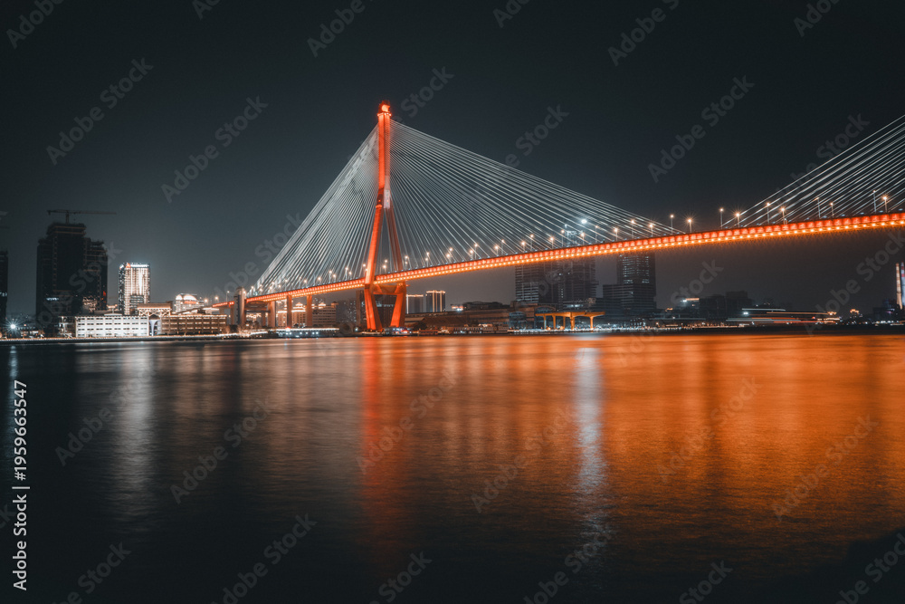 Fototapeta premium san francisco skyline at night