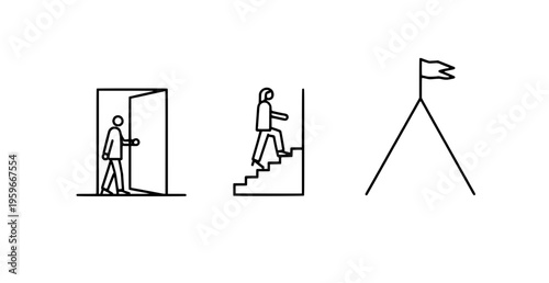 Journey to success steps to achieve a goal