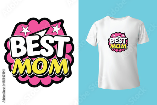 "Mother" periodic table t-shirt design.