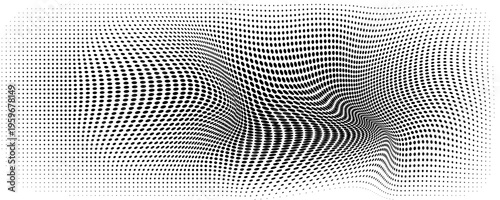 Grunge halftone gradient background. Faded grit noise textu