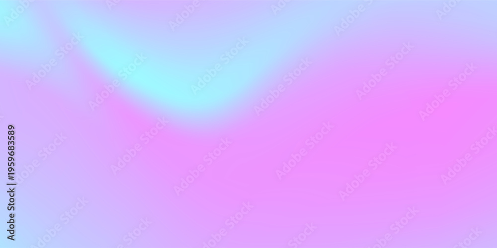 Obraz premium Abstract pastel gradient background with smooth flowing waves, clean composition