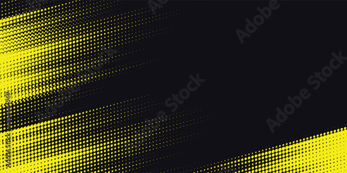 Halftone dots gradient grunge texture background blue and black color pattern. Dot pop art comic sport style vector illustration. grunge vector dots