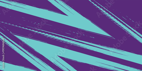 Abstract Sports Background with Blue and Purple Brush Texture and Halftone Effect. Grunge Background for Banner or Poster Design