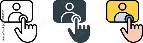 Professional draft beer tap icon set featuring brewery dispense and bar service symbols in minimalist line art and flat styles.