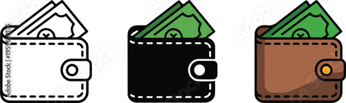 Professional soft pretzel icon set featuring traditional salted bakery snack and Bavarian food symbols in minimalist line art vector styles.