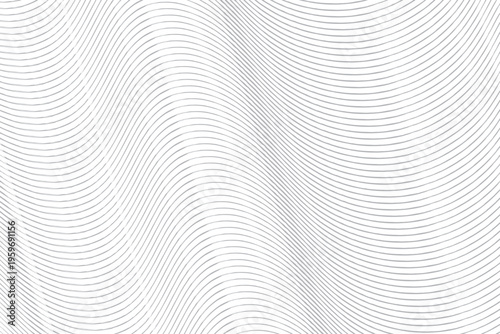 Abstract background of flowing gray lines on white a subtle wave pattern for modern design and digital art