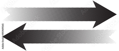 Obraz na plátne Long arrow vector icon