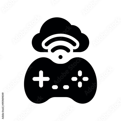 Smart Virtual Joystick with Integrated Cloud Symbol