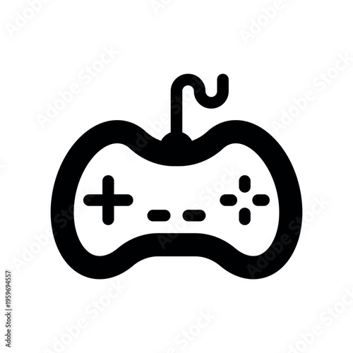 Electronic Entertainment Joystick Design Illustration