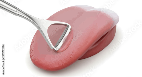 Medical professional examines skin lesion with precision tool in clinic