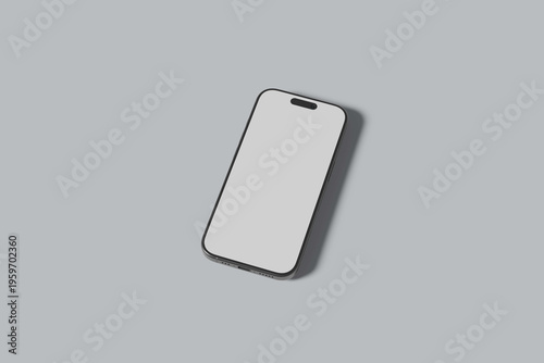 Phone Screen Mockup Your Design Blank