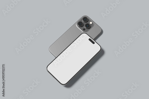 Phone Screen Mockup Your Design Blank