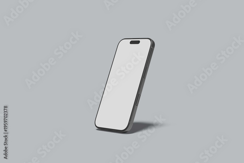 Phone Screen Mockup Your Design Blank