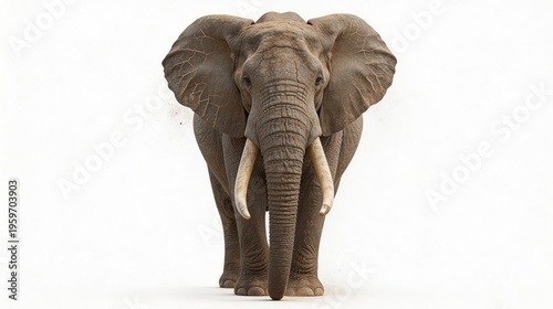a-massive-african-bull-elephant-photographed-frontfacing-against-a-pure-white-background