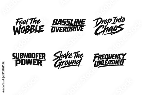 Dynamic Typography and Bold Expressions Capturing the Energy of Music and Sound in Vibrant Graphic Design Elements for Enthusiasts and Creators