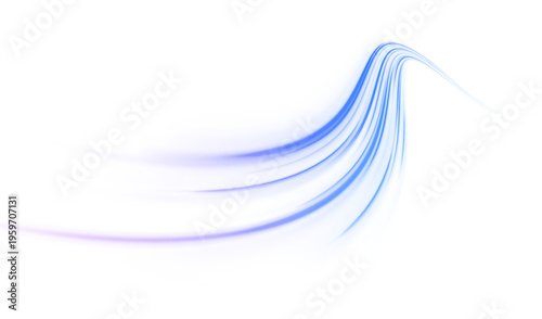 Glowing pink and violet neon wave flows across abstract digital background. Smooth curved lines convey futuristic energy and motion. Perfect PNG for cyber, tech, or gaming visuals.