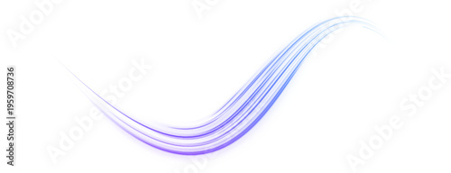 Neon spiral lines ripple across black urban night scene. Smooth glowing trails convey fast motion and futuristic energy. Ideal PNG for overlays or motion graphics.