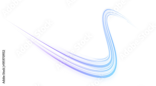 Neon purple and red streaks glow on night highway. Dynamic speed trails illustrate futuristic acceleration effect. Ideal for motion graphics, overlays, and urban tech visuals.